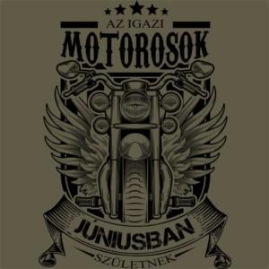 Igazi Motoros Június - Unisex Farmerkabát