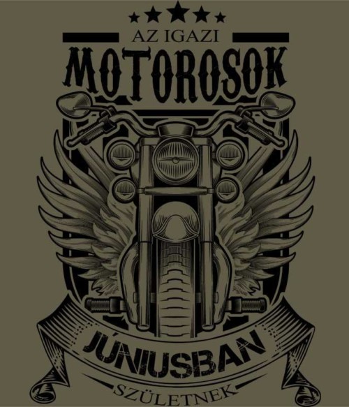 Igazi Motoros Június Póló - Ha Birthday rajongó ezeket a pólókat tuti imádni fogod!