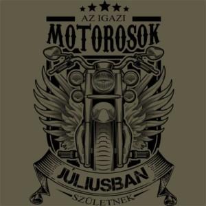 Igazi Motoros Július - Unisex Farmerkabát
