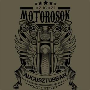 Igazi Motoros Augusztus - Unisex Farmerkabát