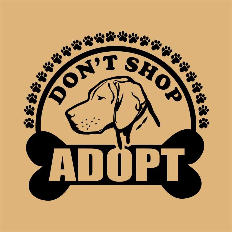 Don't shop, adopt