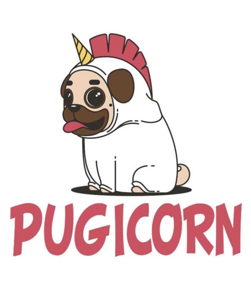 Pugicorn Póló - Ha Dog rajongó ezeket a pólókat tuti imádni fogod!