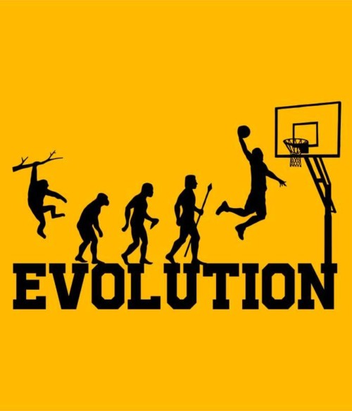 Basketball Evolution Póló - Ha Basketball rajongó ezeket a pólókat tuti imádni fogod!