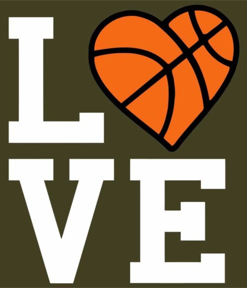 Basketball Love Póló - Ha Basketball rajongó ezeket a pólókat tuti imádni fogod!