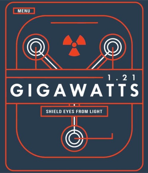 Gigawatts Póló - Ha Back to the Future rajongó ezeket a pólókat tuti imádni fogod!