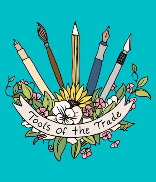 Tools of the trade Póló - Ha Art rajongó ezeket a pólókat tuti imádni fogod!