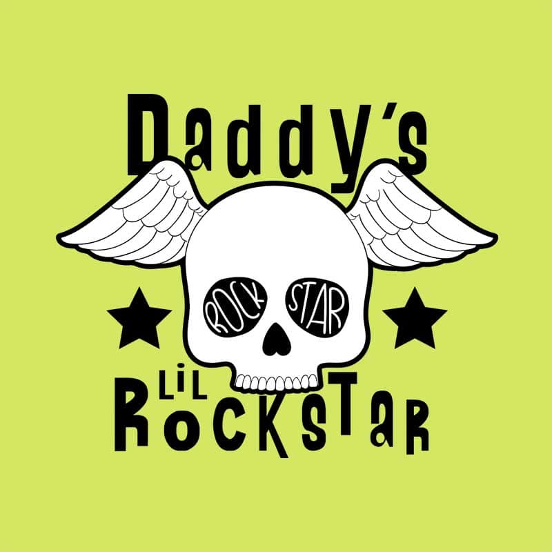Daddy's lil rockstar