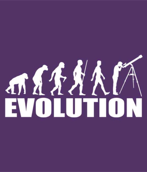 Astronomy evolution Póló - Ha Astronomy rajongó ezeket a pólókat tuti imádni fogod!