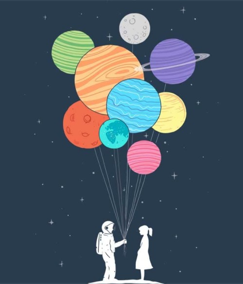 Universe love Póló - Ha Astronomy rajongó ezeket a pólókat tuti imádni fogod!