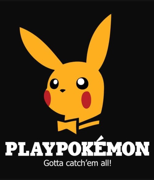 Playpokémon Póló - Ha Brand Parody rajongó ezeket a pólókat tuti imádni fogod!