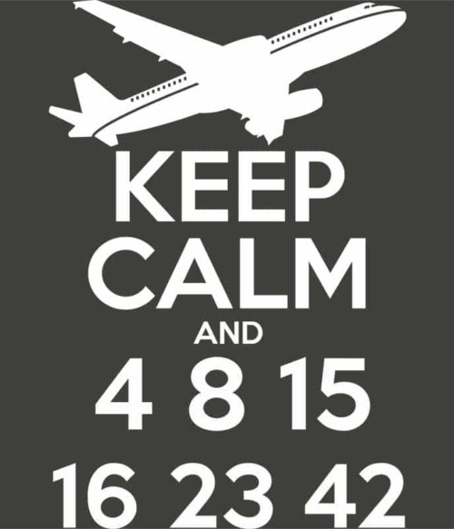 Keep calm and numbers Póló - Ha Lost rajongó ezeket a pólókat tuti imádni fogod!