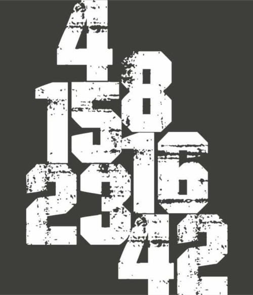 Lost numbers Póló - Ha Lost rajongó ezeket a pólókat tuti imádni fogod!