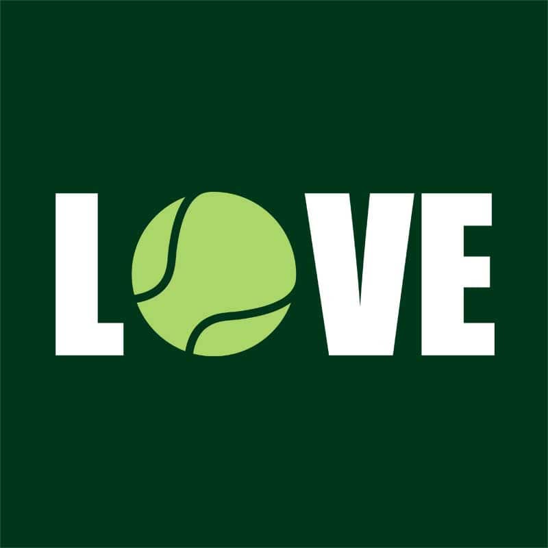 Tennis ball love