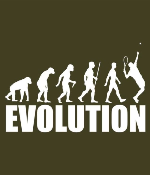 Tennis evolution Póló - Ha Tennis rajongó ezeket a pólókat tuti imádni fogod!