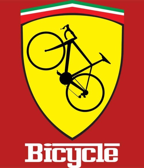 Bicycle Ferrari Póló - Ha Bicycle rajongó ezeket a pólókat tuti imádni fogod!