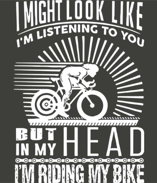 I'm Riding My Bike Póló - Ha Bicycle rajongó ezeket a pólókat tuti imádni fogod!