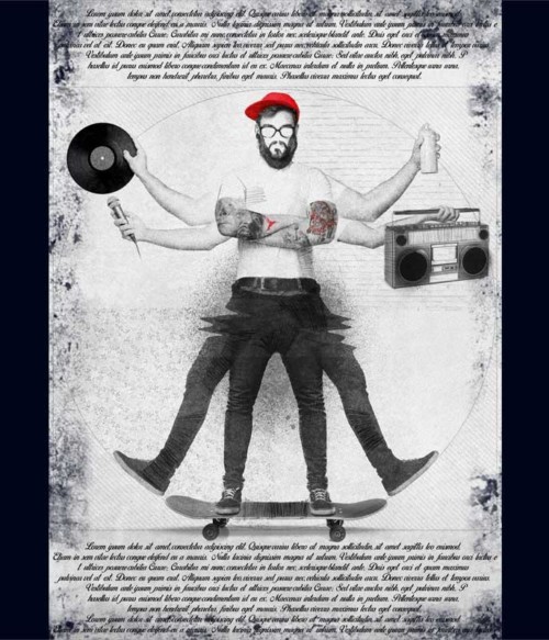 Skate Da Vinci Póló - Ha Skateboard rajongó ezeket a pólókat tuti imádni fogod!