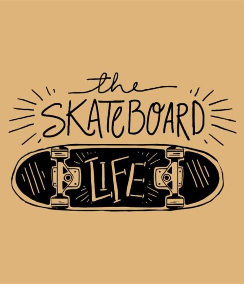 The Skateboard Life Póló - Ha Skateboard rajongó ezeket a pólókat tuti imádni fogod!