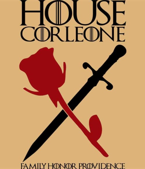 House Corleone Póló - Ha The Godfather rajongó ezeket a pólókat tuti imádni fogod!