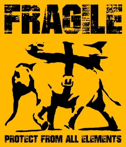 Banksy Fragile Póló - Ha Graffiti rajongó ezeket a pólókat tuti imádni fogod!