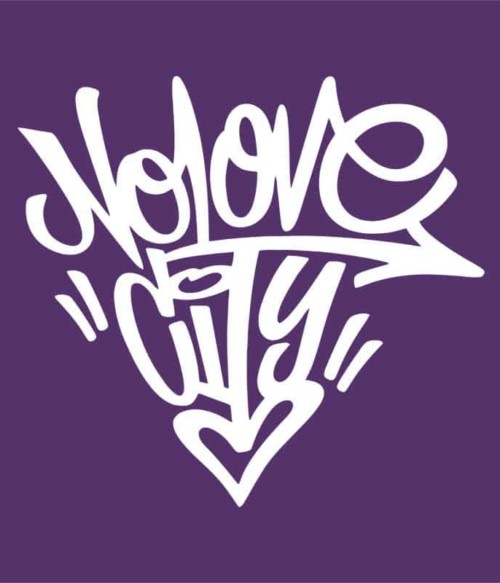 No love city Póló - Ha Graffiti rajongó ezeket a pólókat tuti imádni fogod!