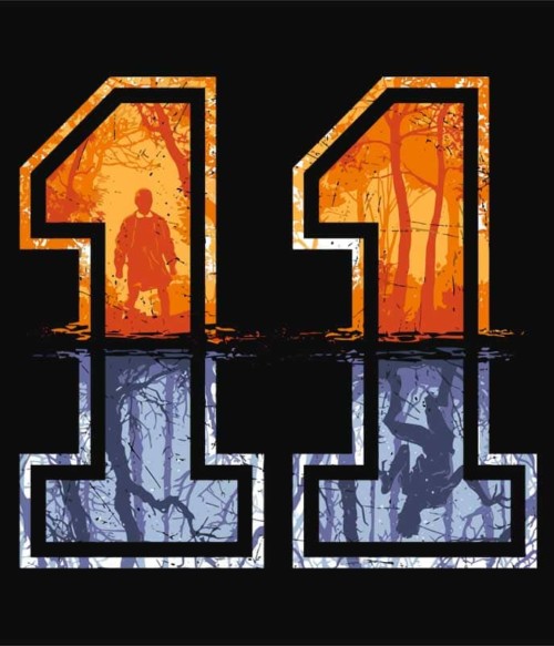 Eleven Numbers Póló - Ha Stranger Things rajongó ezeket a pólókat tuti imádni fogod!