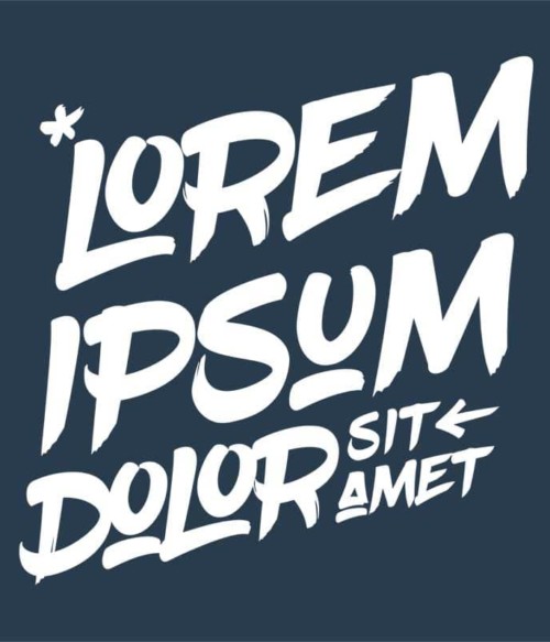 Lorem ipsum Póló - Ha Graphic Designer rajongó ezeket a pólókat tuti imádni fogod!