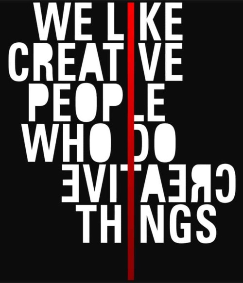 We like creative people Póló - Ha Graphic Designer rajongó ezeket a pólókat tuti imádni fogod!