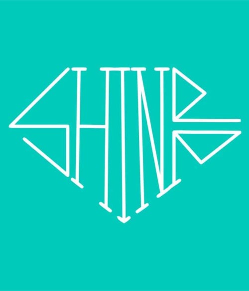 Shinee Text Logo Póló - Ha K-Pop rajongó ezeket a pólókat tuti imádni fogod!