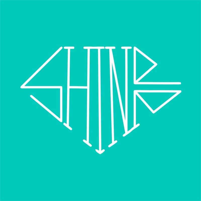 Shinee Text Logo