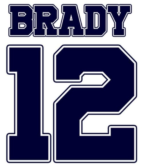 Brady number Póló - Ha American Football rajongó ezeket a pólókat tuti imádni fogod!