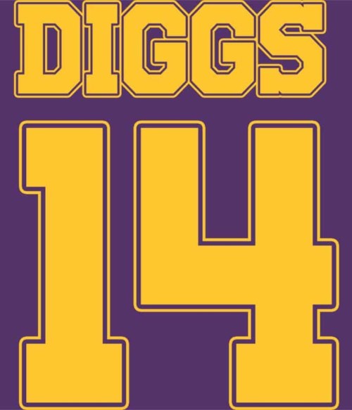 Diggs Póló - Ha American Football rajongó ezeket a pólókat tuti imádni fogod!