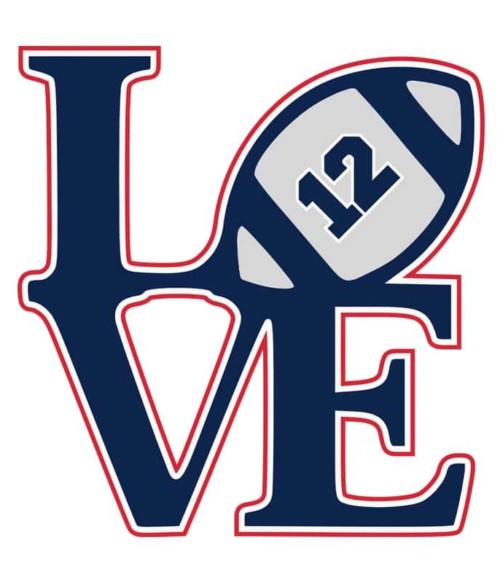 Patriots love Póló - Ha American Football rajongó ezeket a pólókat tuti imádni fogod!