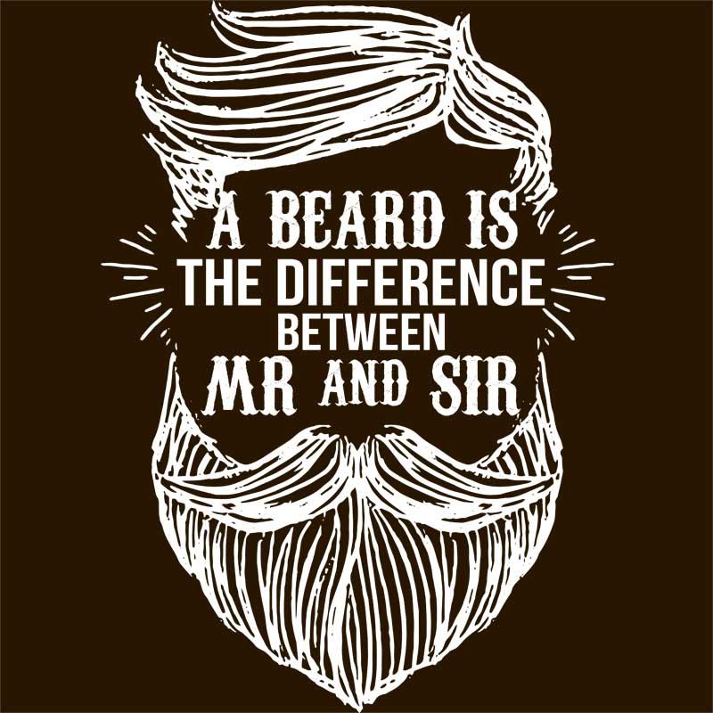 The beard is the difference