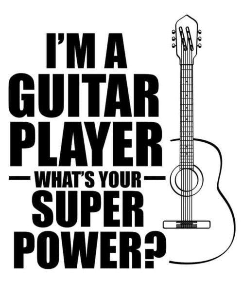 Guitar superpower Póló - Ha Instrument rajongó ezeket a pólókat tuti imádni fogod!