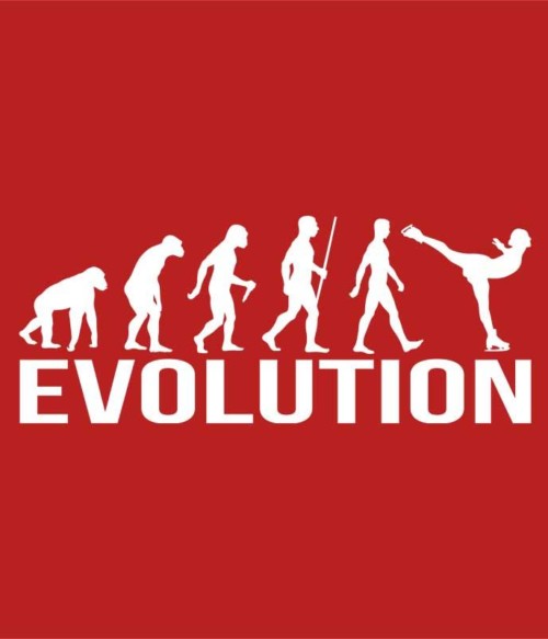 Ice skate evolution Póló - Ha Ice Skate rajongó ezeket a pólókat tuti imádni fogod!