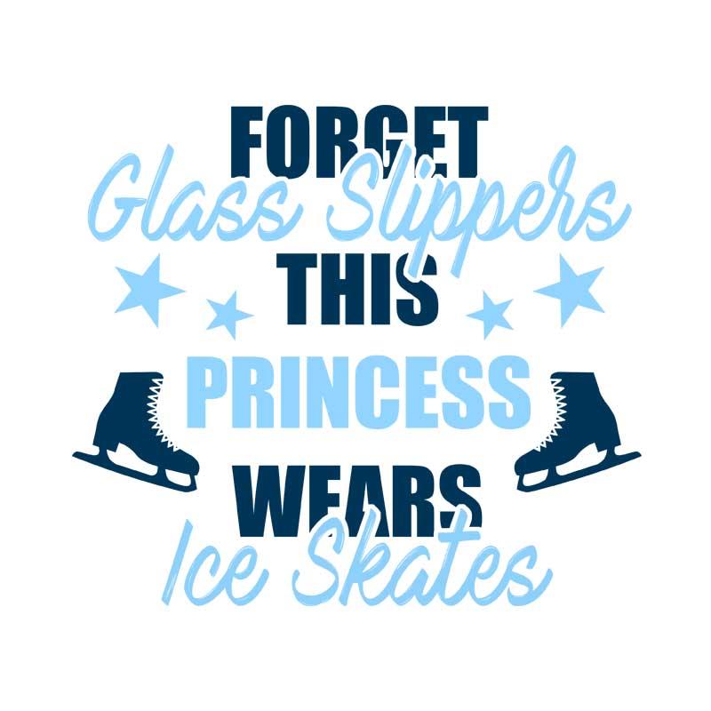 Ice skate princess