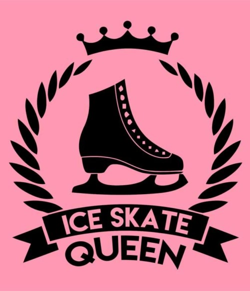Ice skate queen Póló - Ha Ice Skate rajongó ezeket a pólókat tuti imádni fogod!
