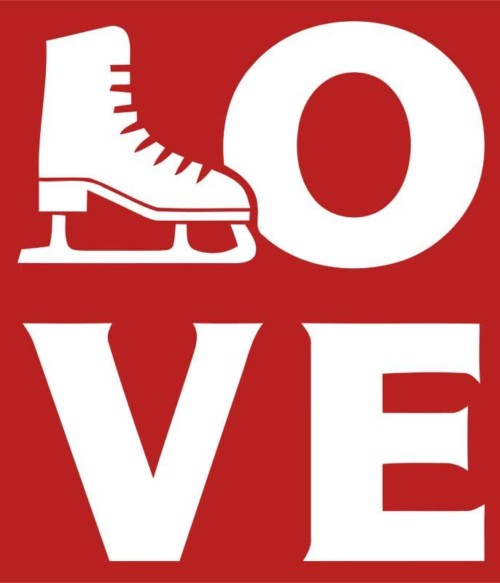 Skating love Póló - Ha Ice Skate rajongó ezeket a pólókat tuti imádni fogod!