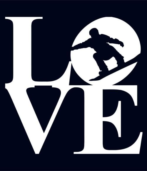 Love Snowboard Póló - Ha Ski rajongó ezeket a pólókat tuti imádni fogod!