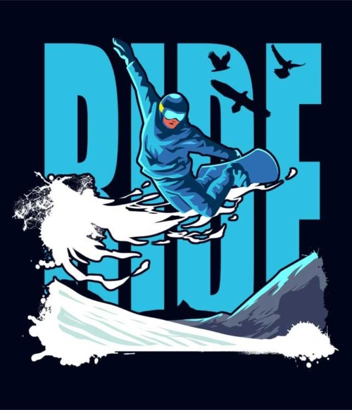 Ride Snowboard Póló - Ha Ski rajongó ezeket a pólókat tuti imádni fogod!