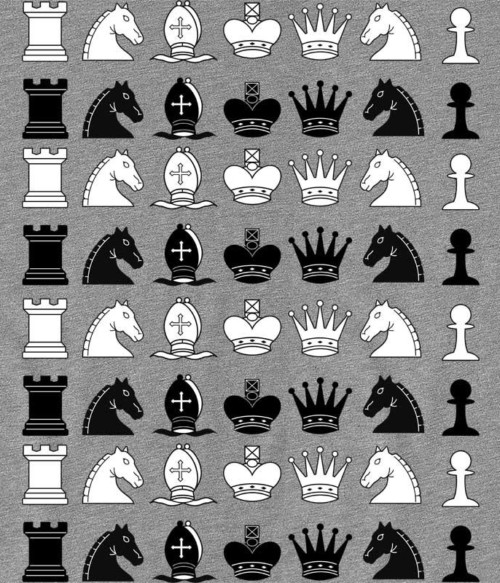 Chess Pieces Póló - Ha Chess rajongó ezeket a pólókat tuti imádni fogod!