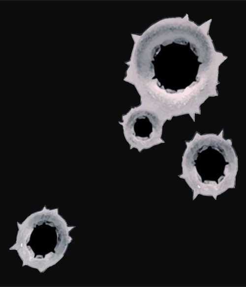 Bullet holes Póló - Ha Police rajongó ezeket a pólókat tuti imádni fogod!