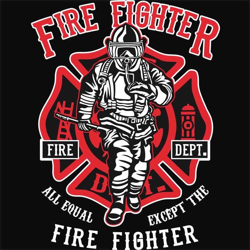 All equal except the firefighter