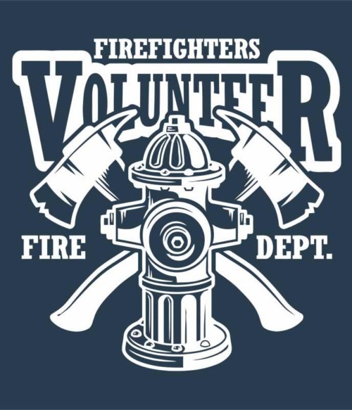 Firefighters volunteer Póló - Ha Firefighter rajongó ezeket a pólókat tuti imádni fogod!