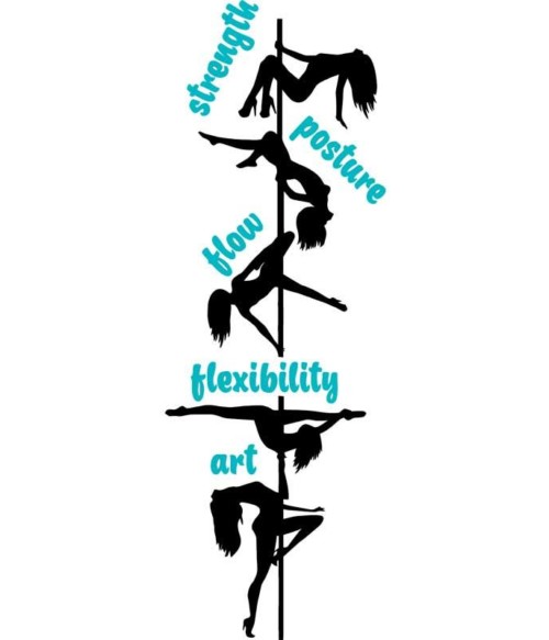 Strength pole dance Póló - Ha Pole Dance rajongó ezeket a pólókat tuti imádni fogod!