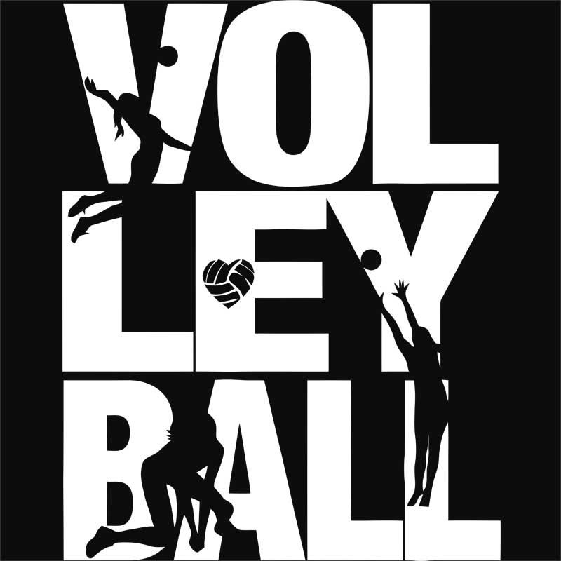 Volley silhouettes