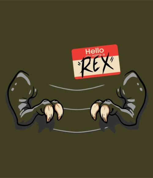 Hello my name is Rex Póló - Ha Dinosaur rajongó ezeket a pólókat tuti imádni fogod!