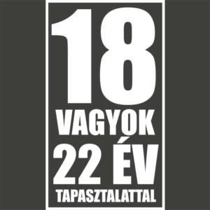 22 év tapasztalat - Unisex Farmerkabát
