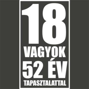52 év tapasztalat - Unisex Farmerkabát